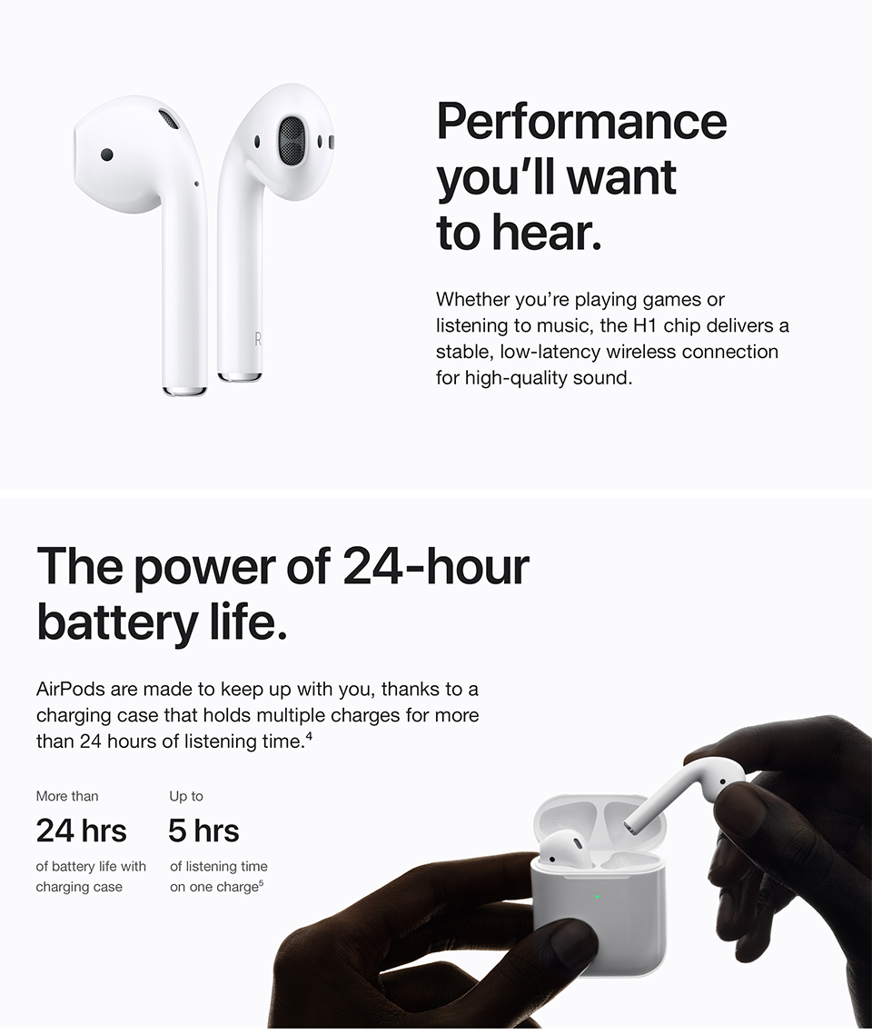  Learn more about AirPods