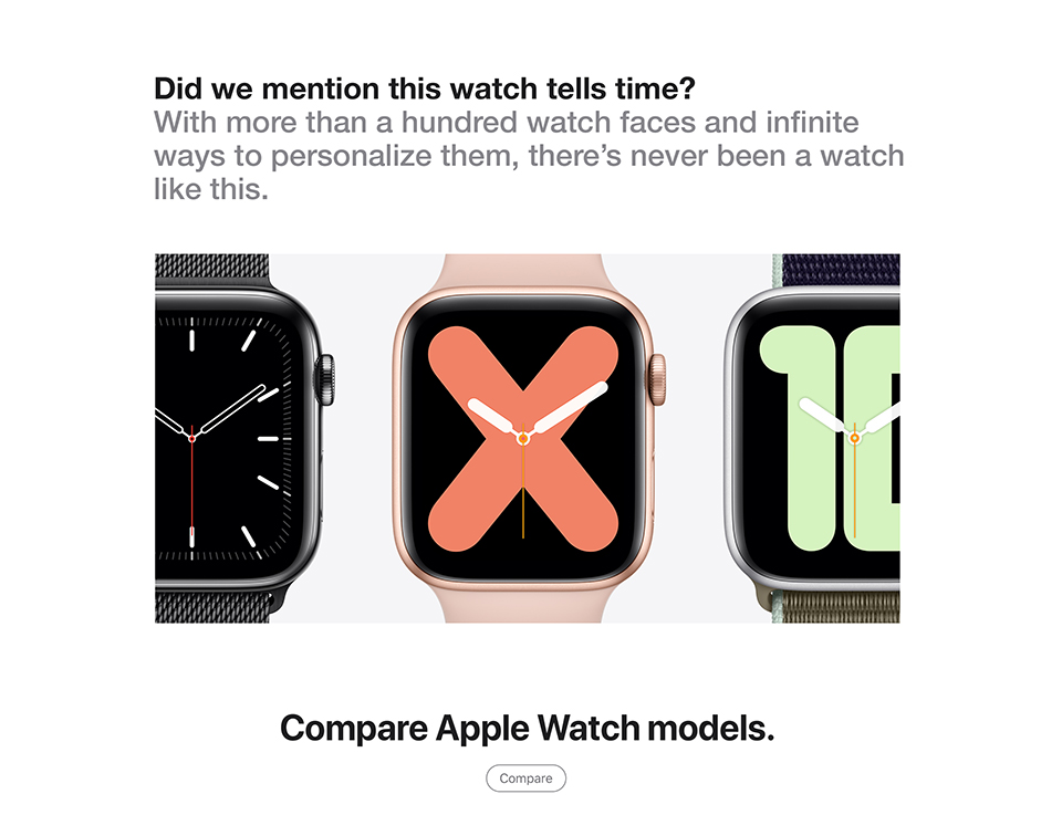 Learn More About  Apple Watch Series 5