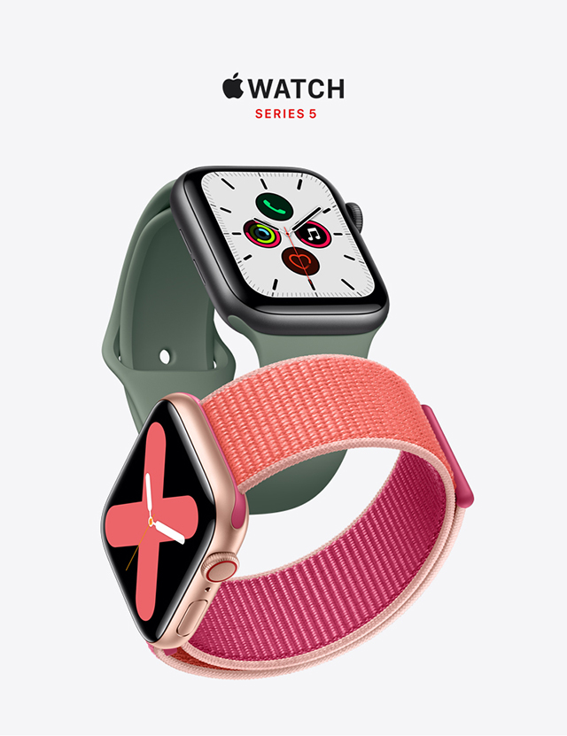 進一步了解 Apple Watch Series 5