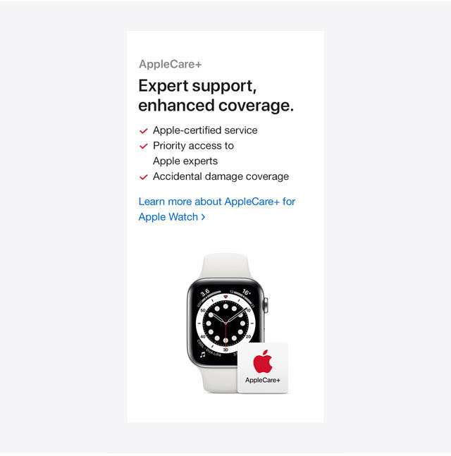 Applecare watch series outlet 6