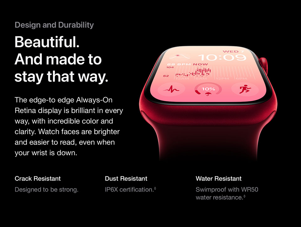 進一步了解 Apple Watch Series 8