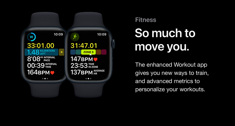 進一步了解 Apple Watch Series 8