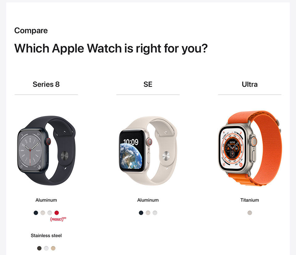 進一步了解 Apple Watch Series 8