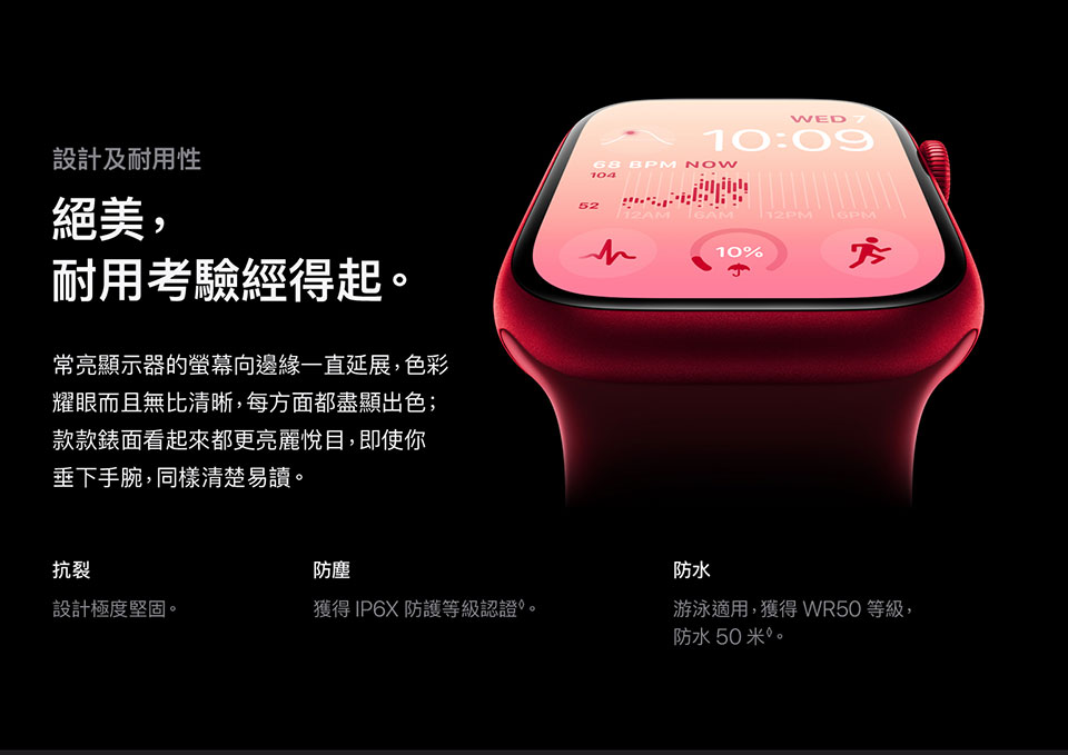 進一步了解 Apple Watch Series 8