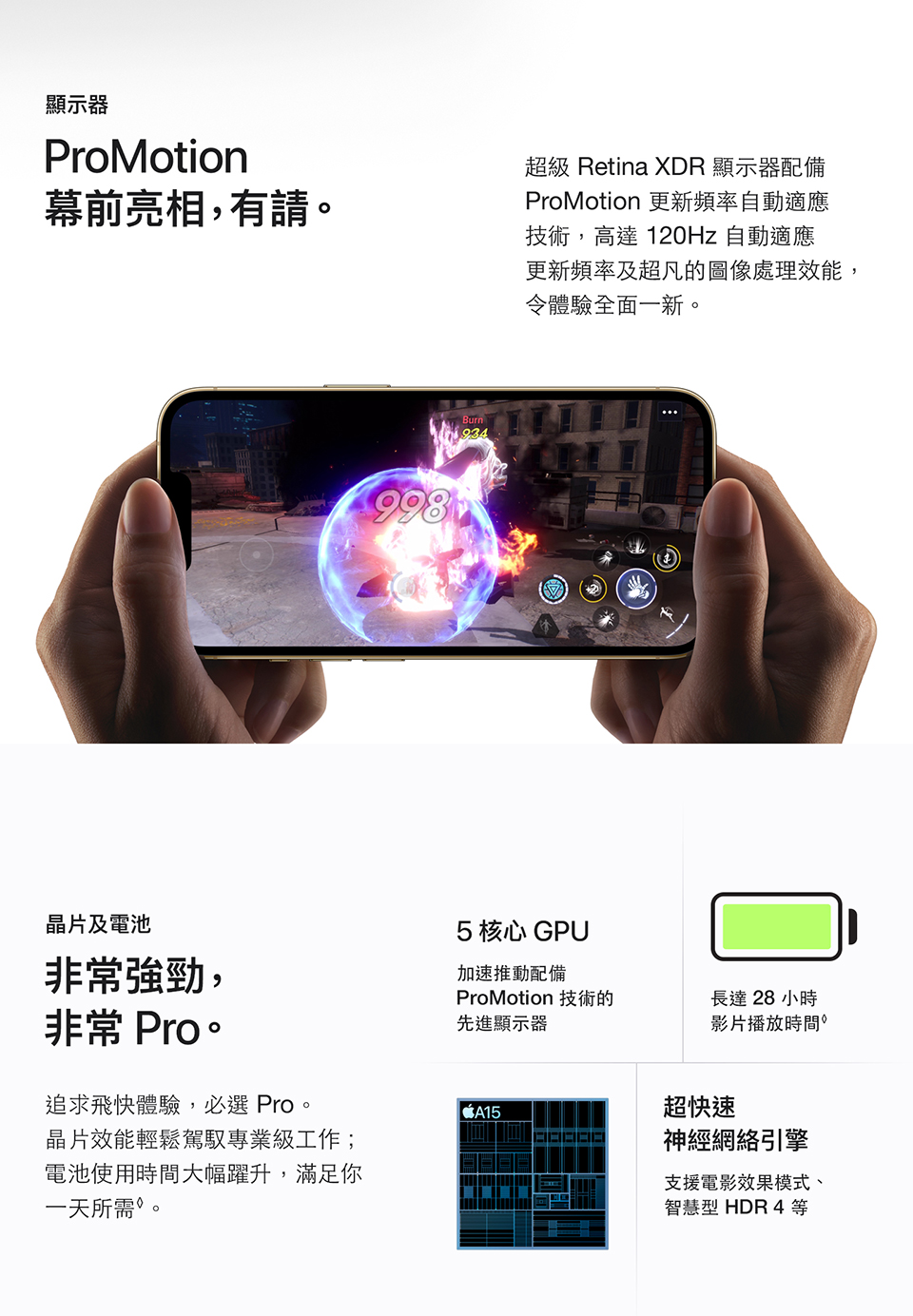 進一步了解iPhone 13pro