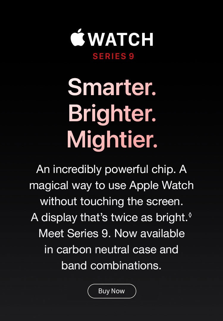 Learn More About Apple Watch Series 9