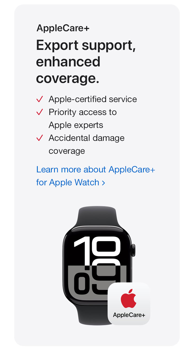 Learn more about Apple Watch Series 10