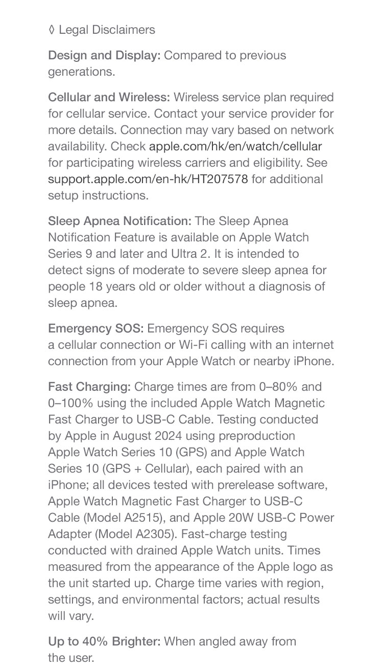 Learn more about Apple Watch Series 10
