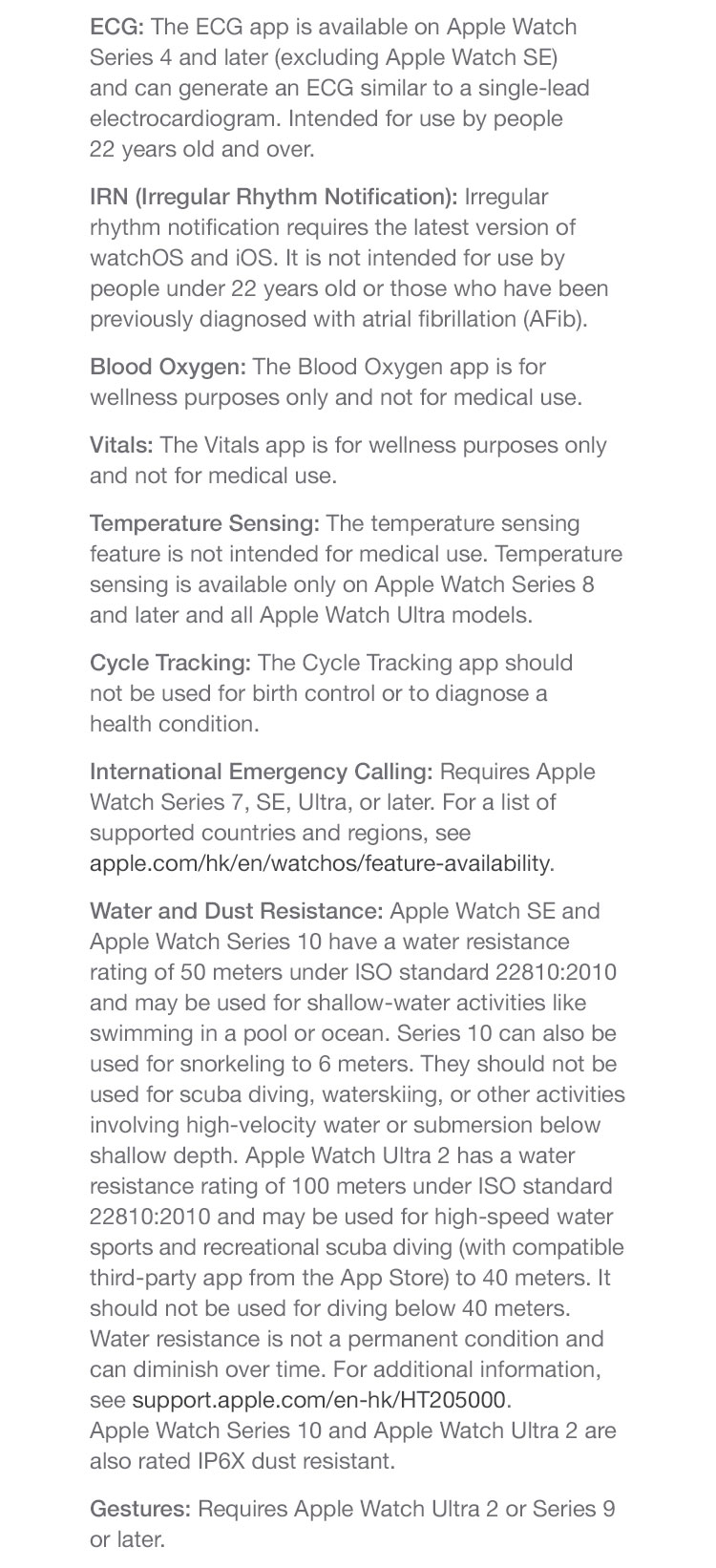 Learn more about Apple Watch Series 10