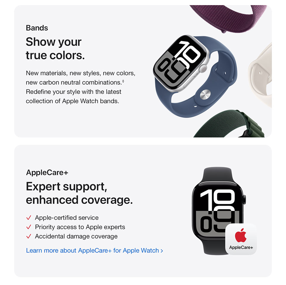 Learn more about Apple Watch Series 10