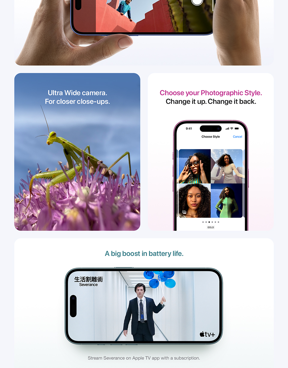  Learn more iPhone 16