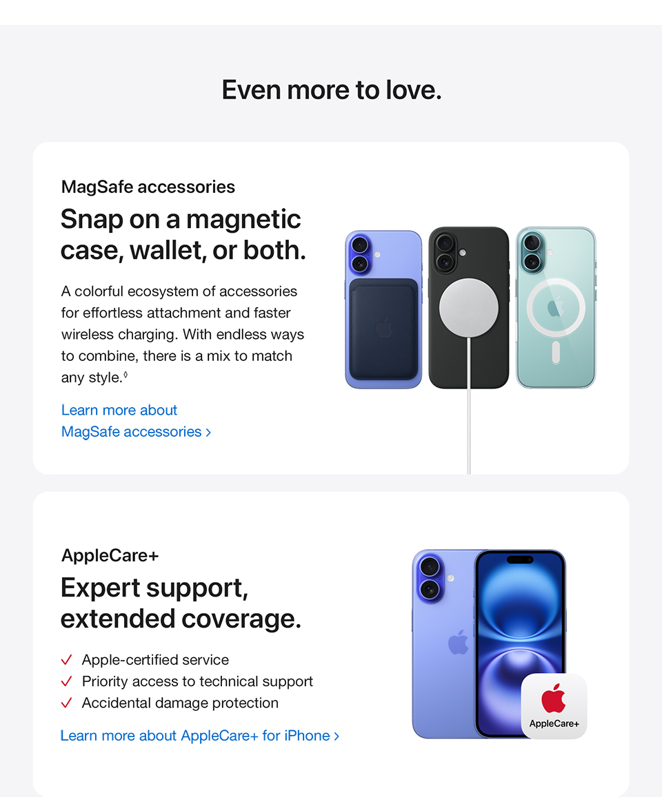  Learn more iPhone 16