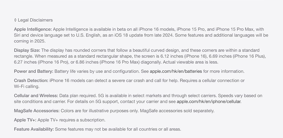  Learn more iPhone 16