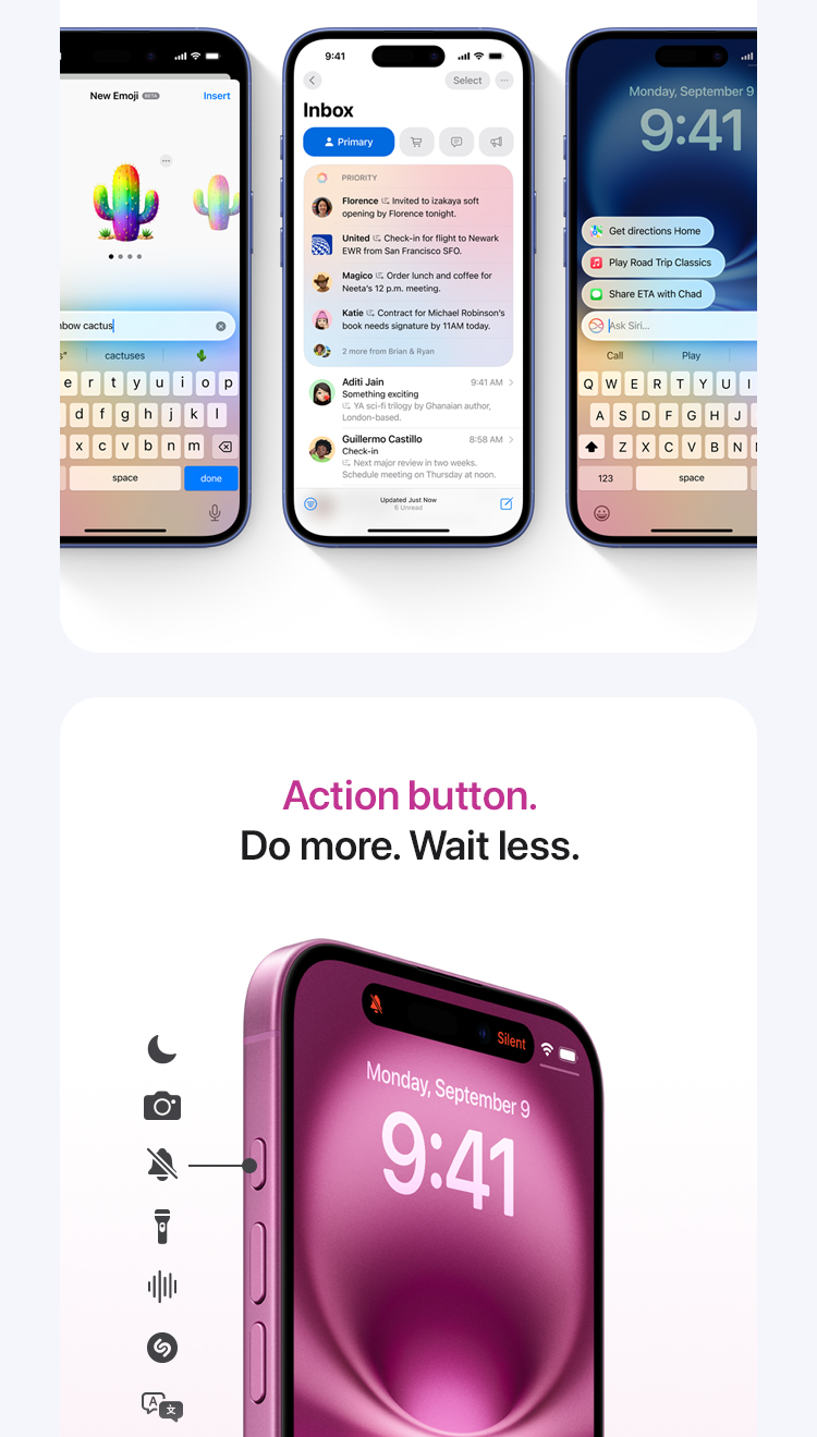  Learn more iPhone 16