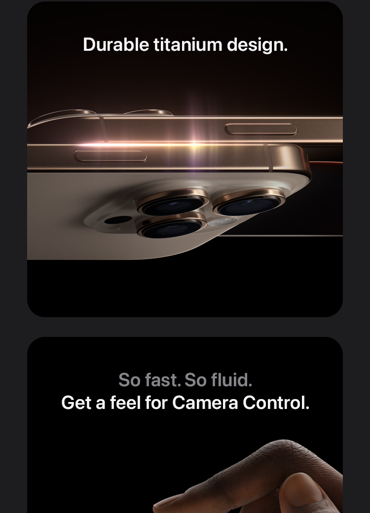  Learn more iPhone 16 Pro