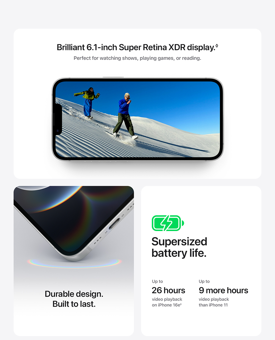 Learn More About iPhone 16e