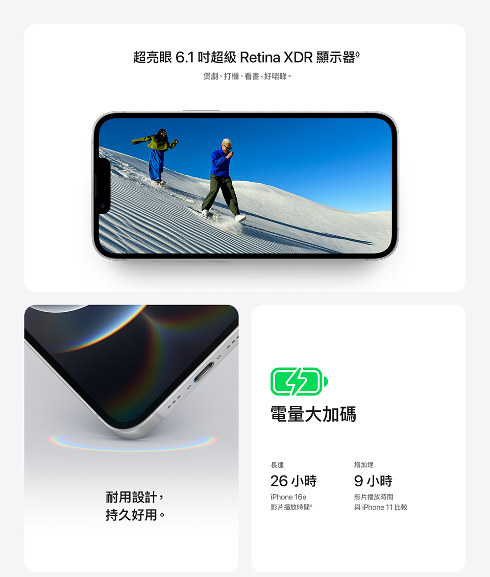 進一步了解 iPhone 16e