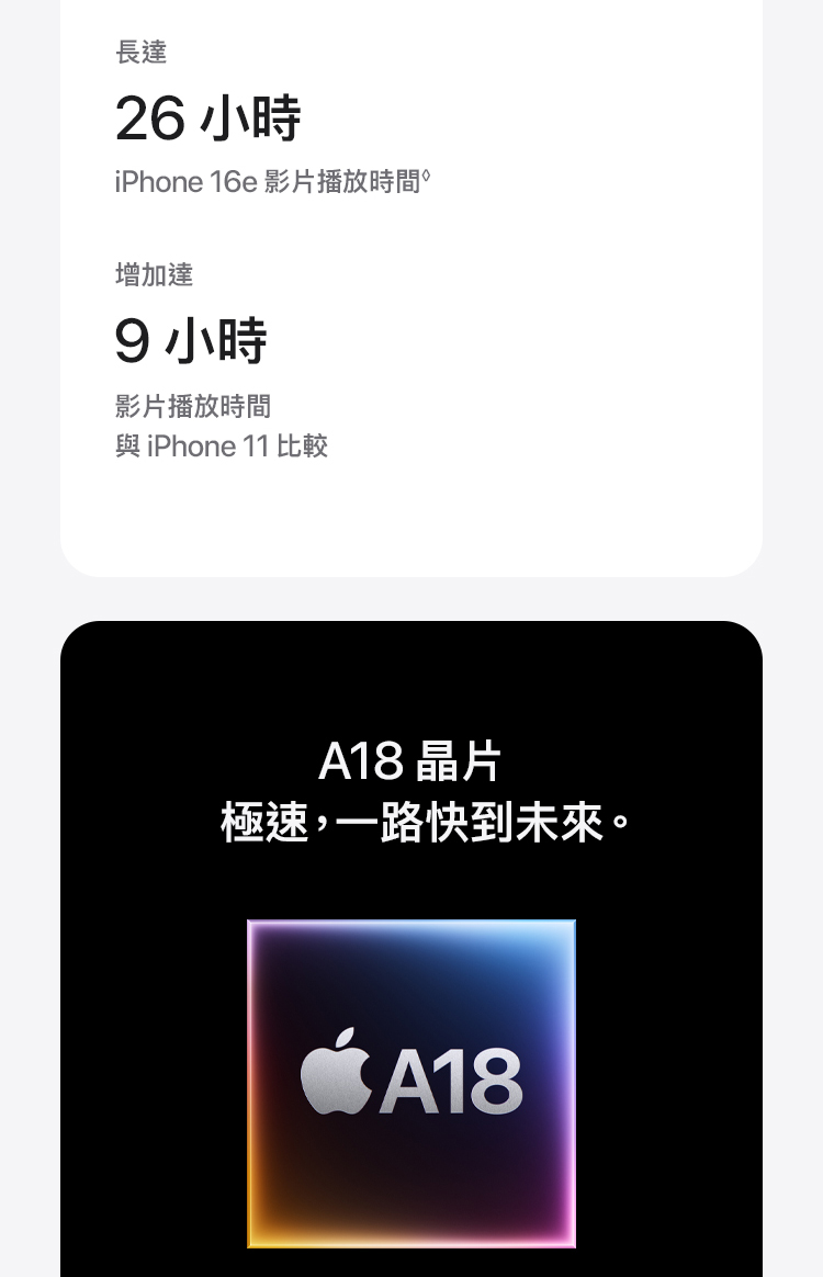 進一步了解 iPhone 16e