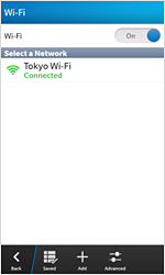 選擇Wi-Fi網路及輸入用戶名稱及密碼 (如 需要)