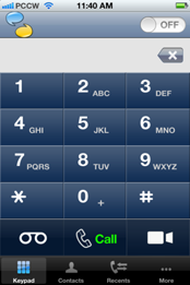 Then “KingKing” keypad will pop up