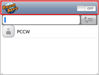 Then RoamSave application will pop up
