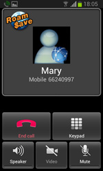 Video call is being connected