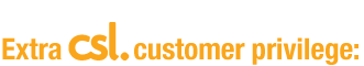Extra csl customer privilege