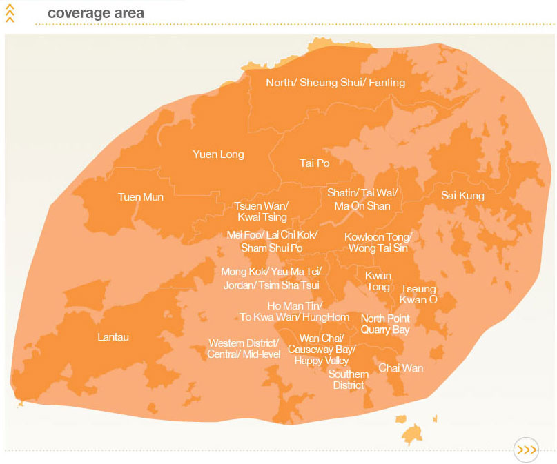 Coverage area