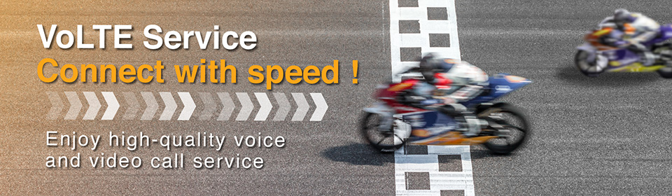 Not even a second more -  VoLTE service.  A new era of mobile communications dawned first in Hong Kong