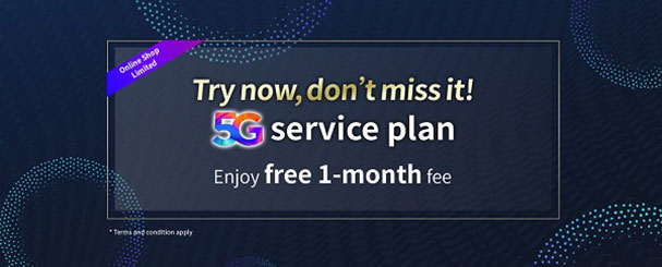 5G Service Plan - Online Shop Limited