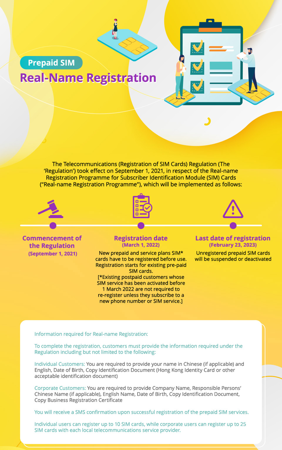 Real-name registration for SIM cards | csl