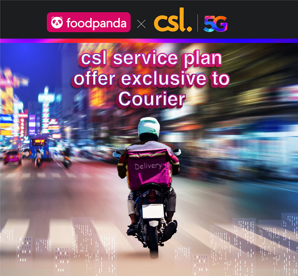  csl x Foodpanda Taxi Driver Offer