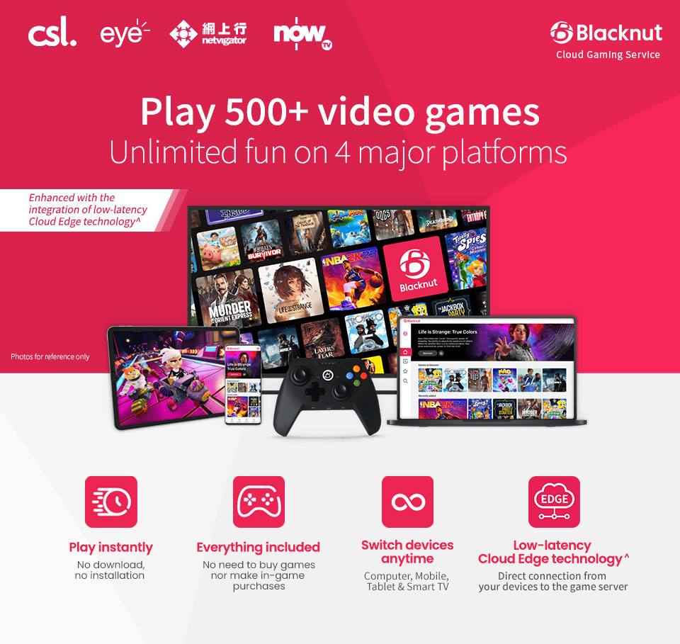 Over 500 games. Unlimited play on 4 major platforms.