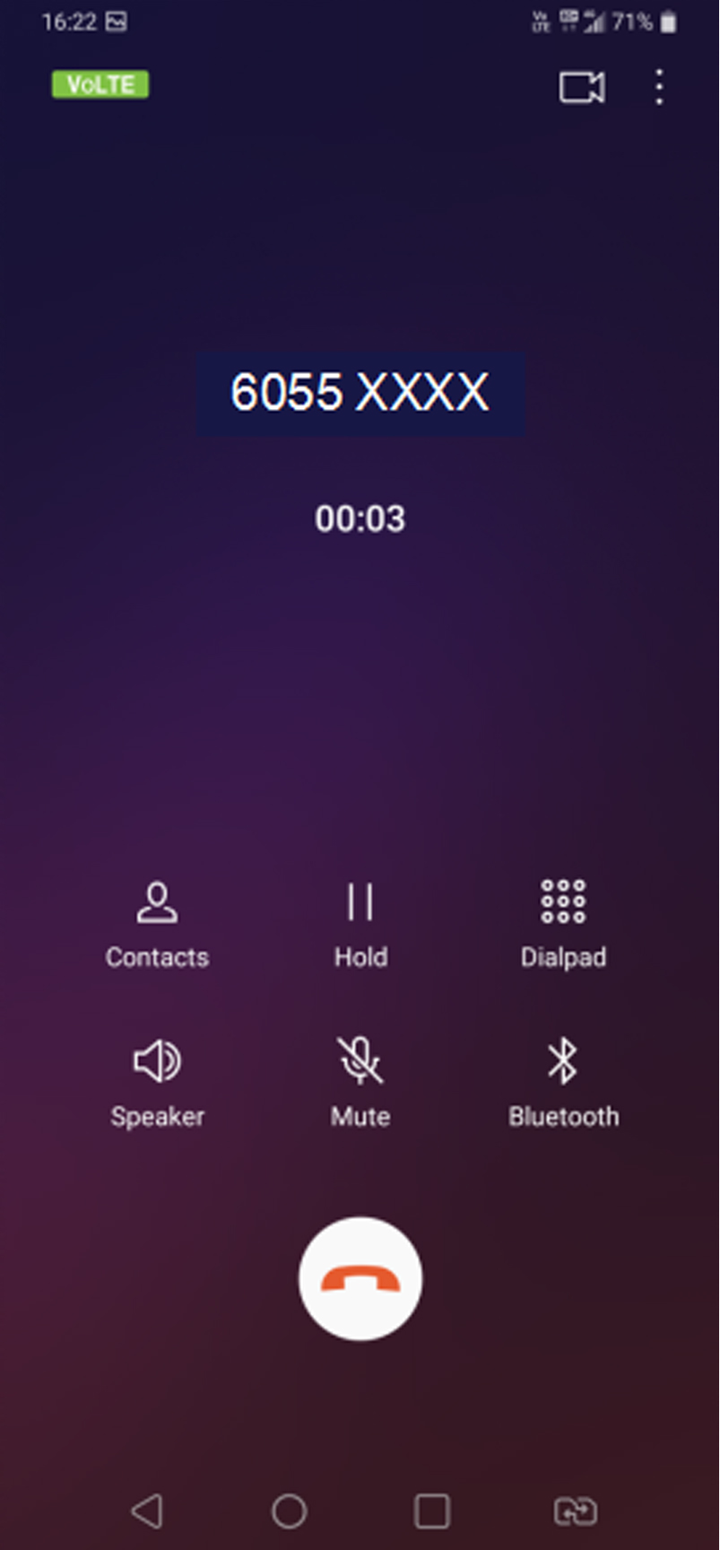 If both users are enjoying VoLTE, the call connection just need as fast as 1 second!