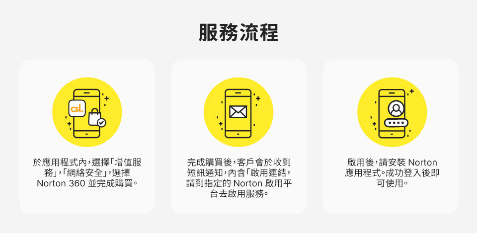 Norton 服務流程