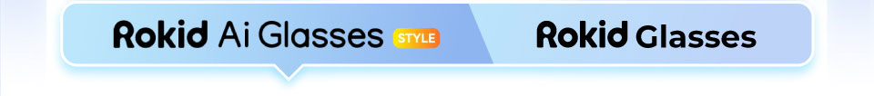 Rokid Ai Glasses STYLE