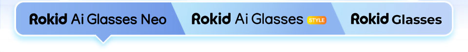 Rokid Ai Glasses STYLE