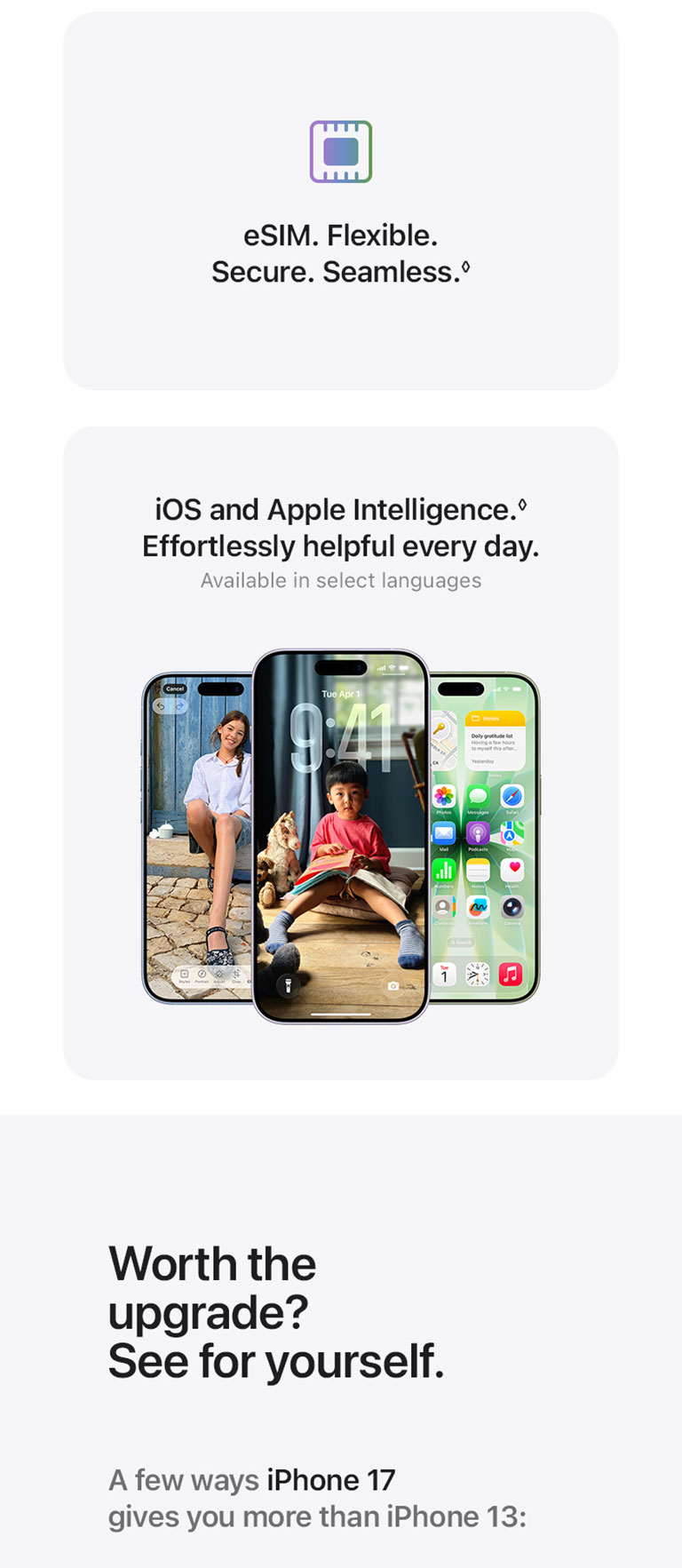 iPhone 17 series Register now