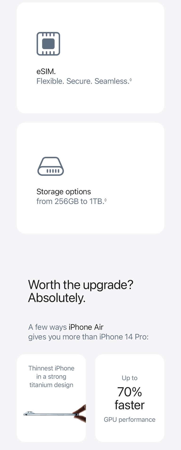 Learn More About iPhone Air
