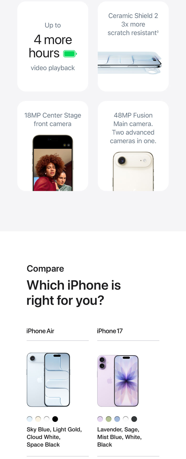Learn More About iPhone Air