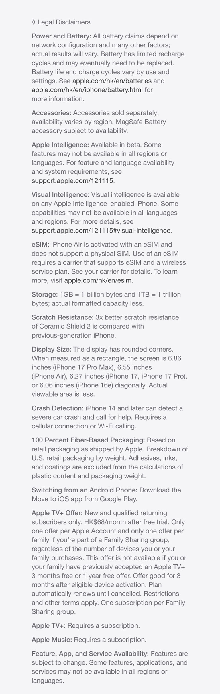 Learn More About iPhone Air