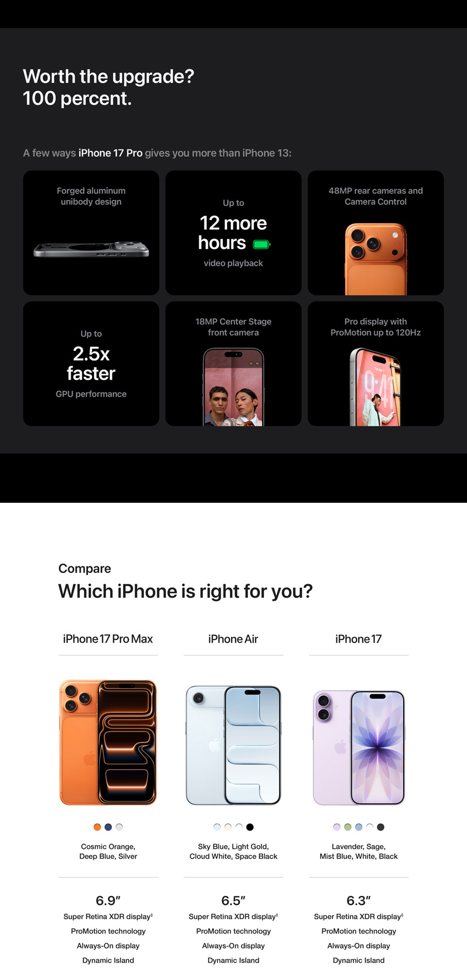 Learn More About iPhone 17 Pro