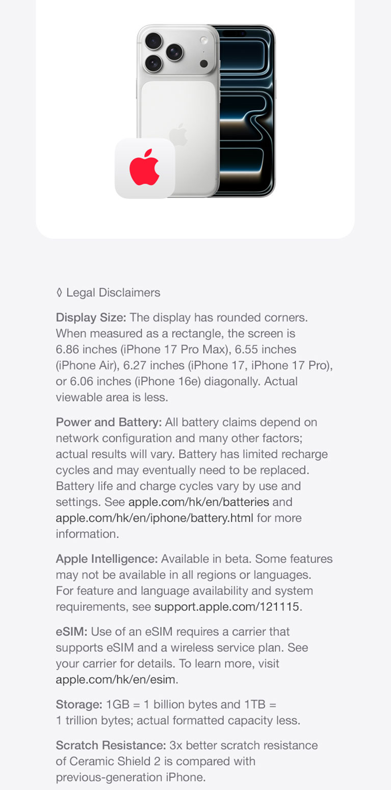 Learn More About iPhone 17 Pro