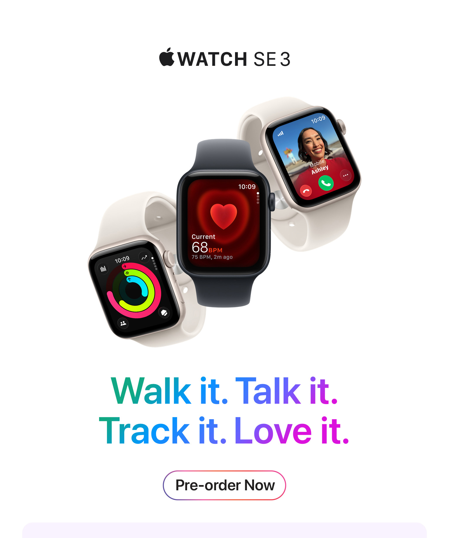Learn More About Apple Watch SE 3