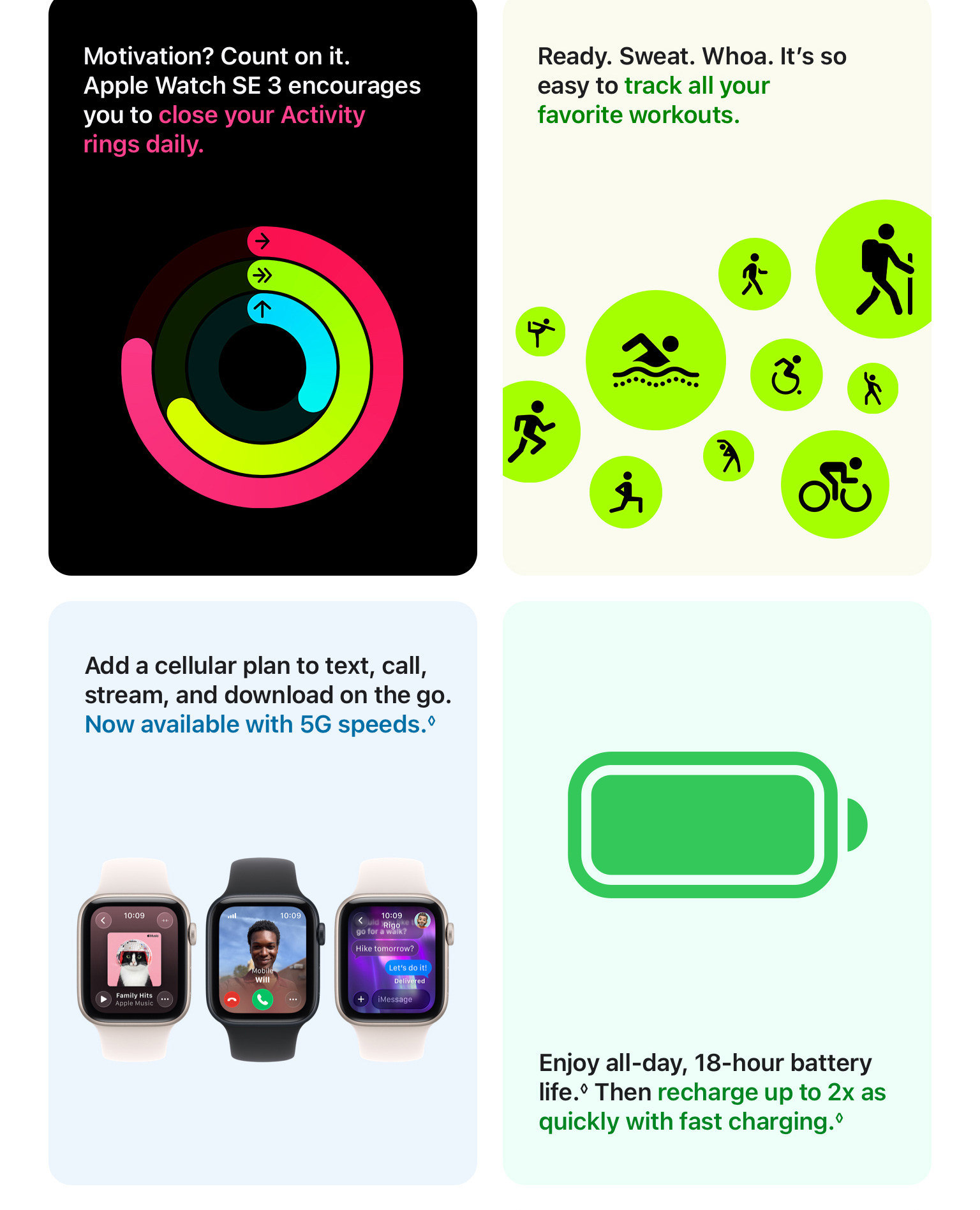 Learn More About Apple Watch SE 3