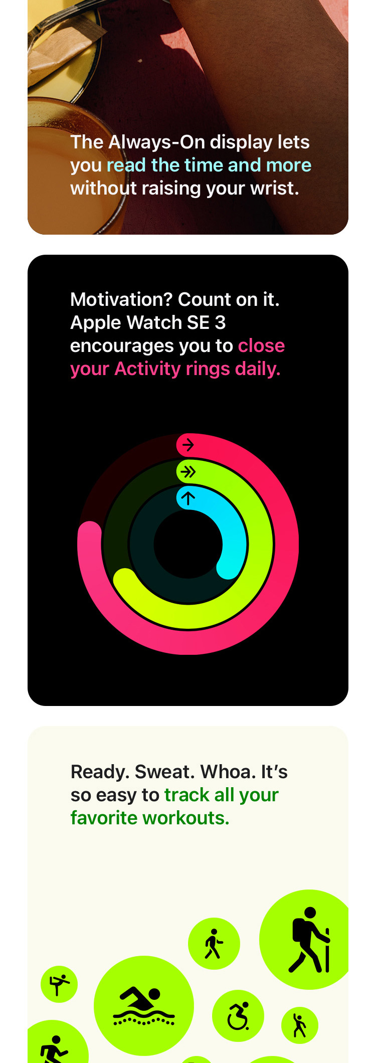 Learn More About Apple Watch SE 3