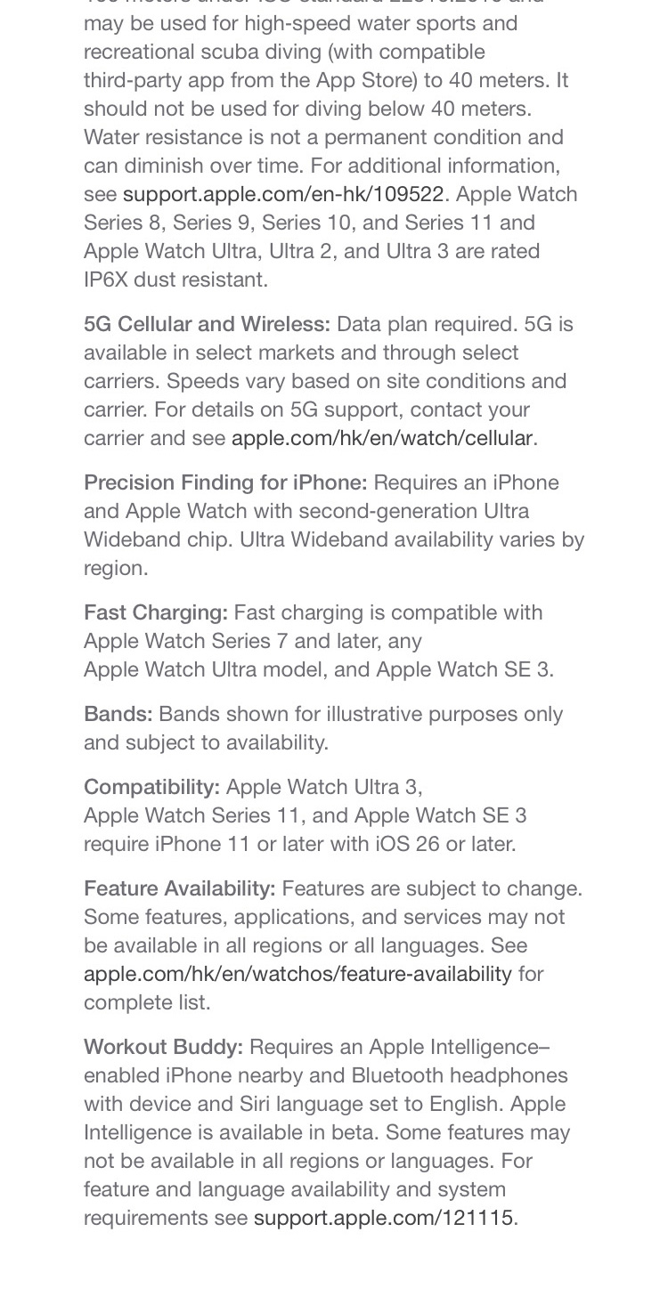 Learn More About Apple Watch Ultra 3