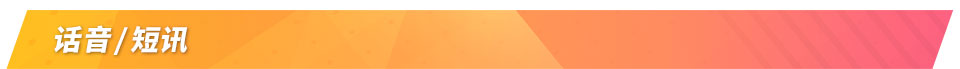 话音 / 短讯