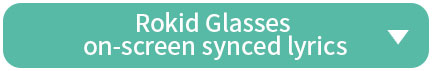 Rokid Glasses on-screen synced lyrics