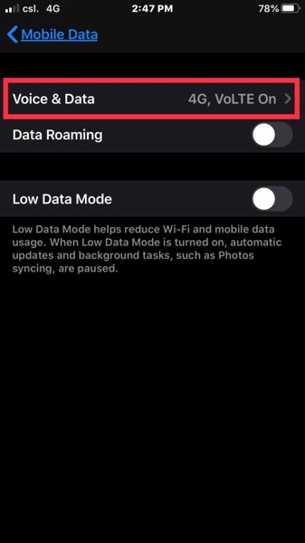 Select Mobile Data